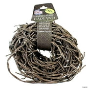 Sunstar Industries Rusted Look Barbed Wire Fence, Up to 100 ft Coverage Area