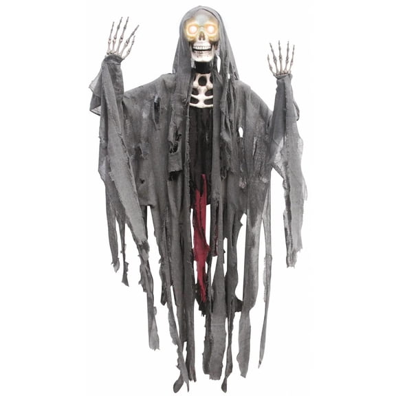 Sunstar Peeper Reaper with Moving Eyes Halloween Decoration - 60 in