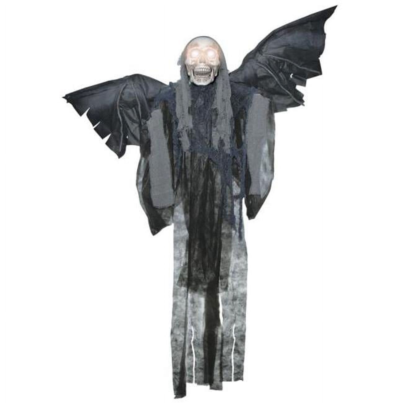 Sunstar Winged Reaper Talking Light-Up Hanging Halloween Decoration - 60 in - image 1 of 2