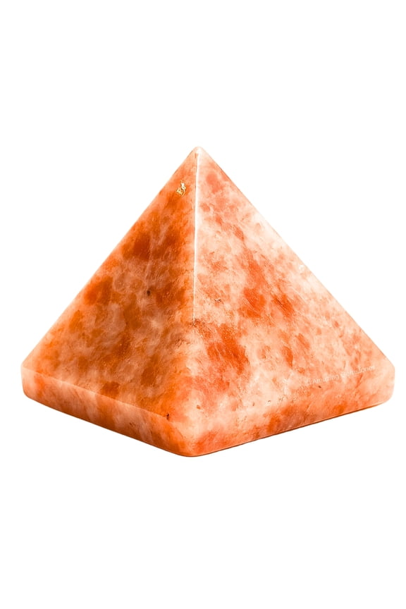 Sunstone Crystal Pyramid 2" Inch