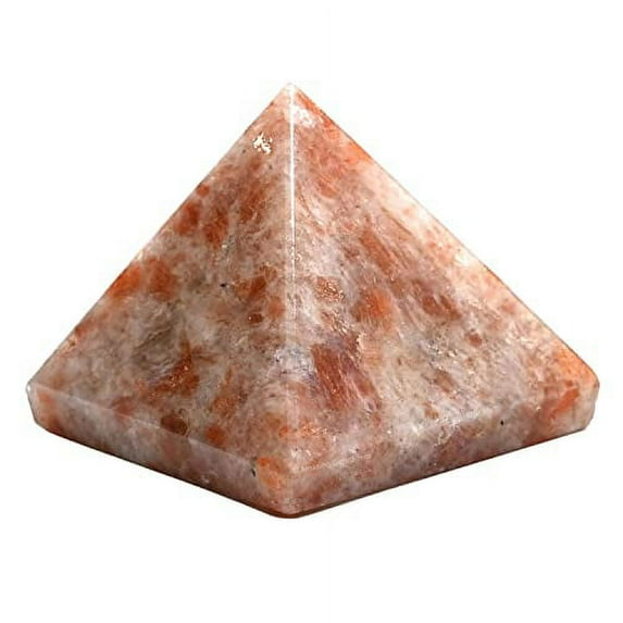 Sunstone Crystal Pyramid 2" Inch