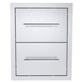 thumbnail image 1 of Texan 16 in. Stainless Steel 2-Drawer Paper Towel Access Drawer unit, 1 of 3