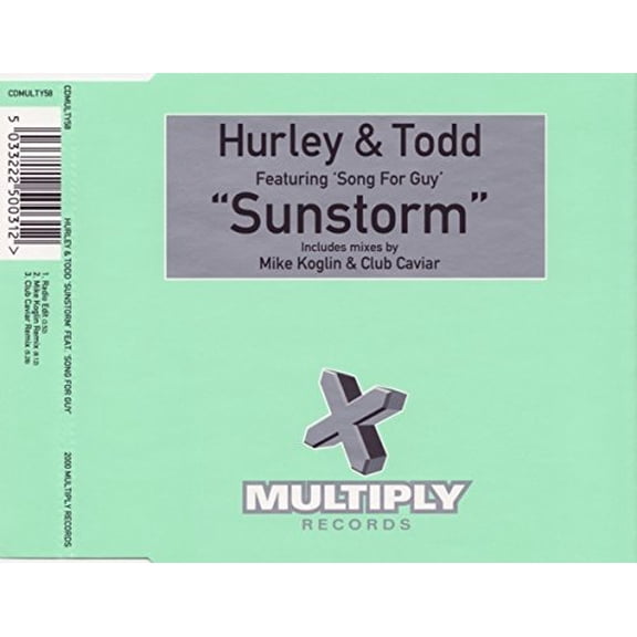 Sunstorm - Hurley And Todd CDS (Audiobook)
