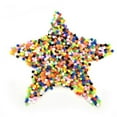 thumbnail image 1 of Sunsunrise 2000 Pieces Mini Craft Pompoms Assorted Colors 6 mm Pom poms for Hobby Supplies, 1 of 8