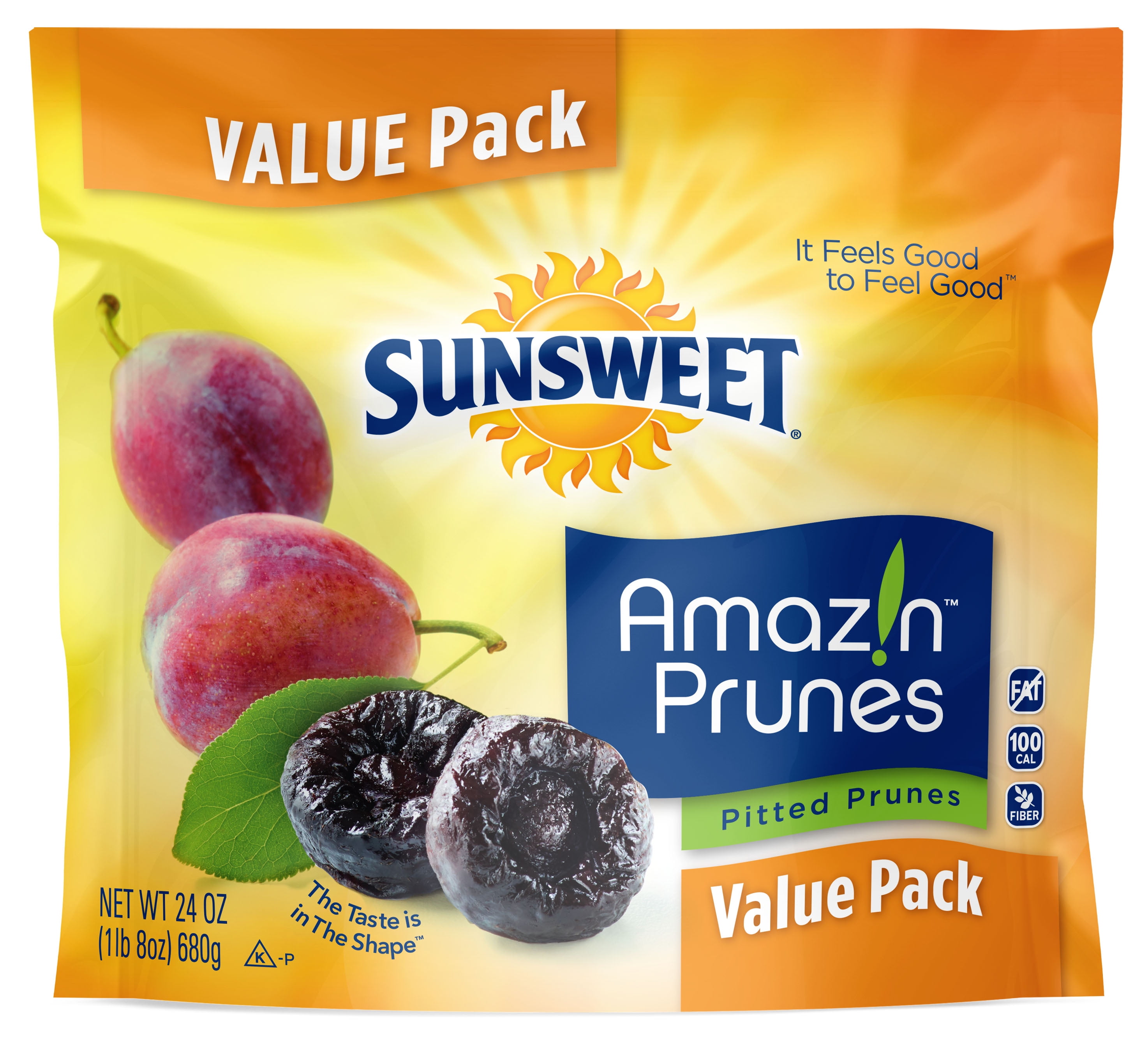Sunsweet Amazin Pitted Prunes, 24 Oz