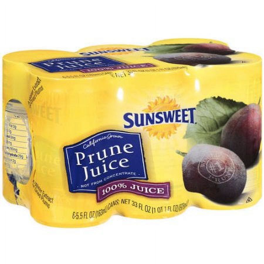 Sunsweet Amazin Prune Juice, 5.5 Fl Oz, 6 Count - image 1 of 6