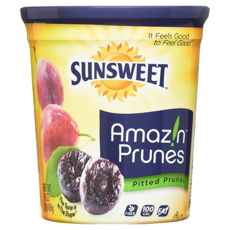 Sunsweet Amazin Prunes, Pitted, 16 Oz