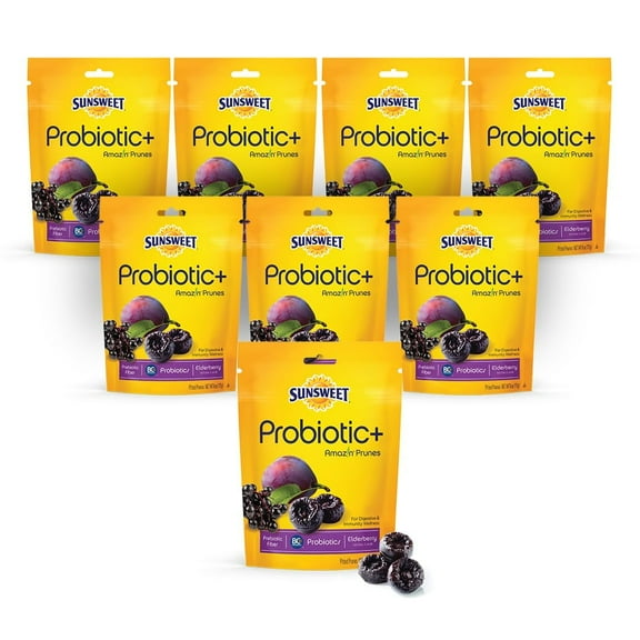 Sunsweet Probiotic+ Prunes 8 Pack