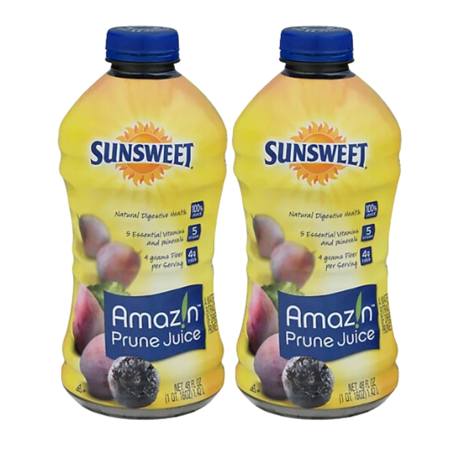 Sunsweet Prune Juice 32 Oz 2 Packs No Pulp All Natural 100 Juice