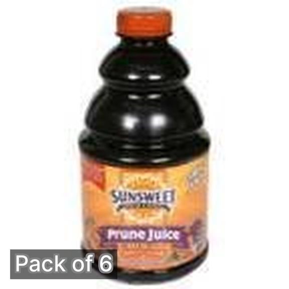 Sunsweet Prune Juice, 48 Oz (Pack of 6)