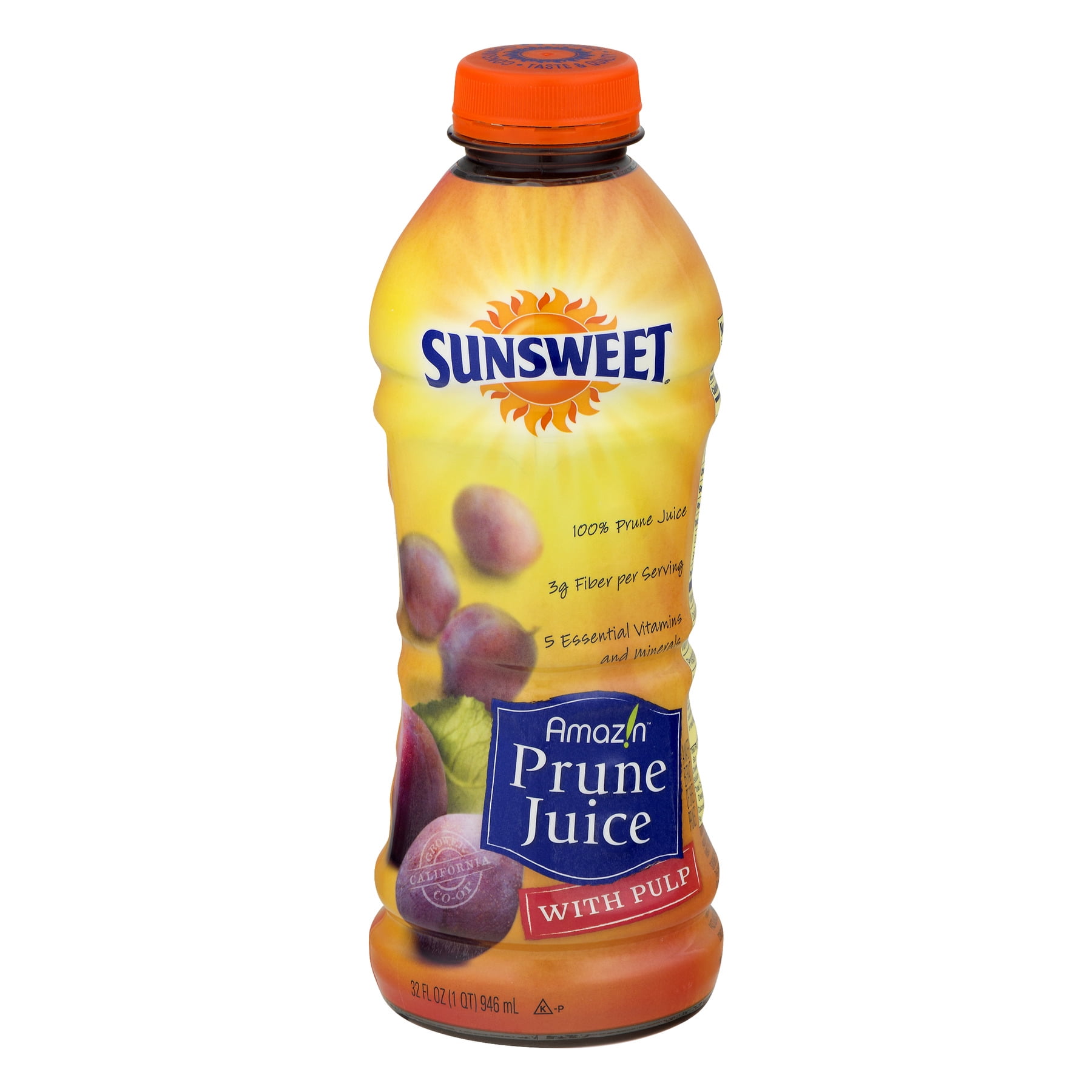 Sunsweet Prune Juice with Pulp, 32 Fl. Oz.