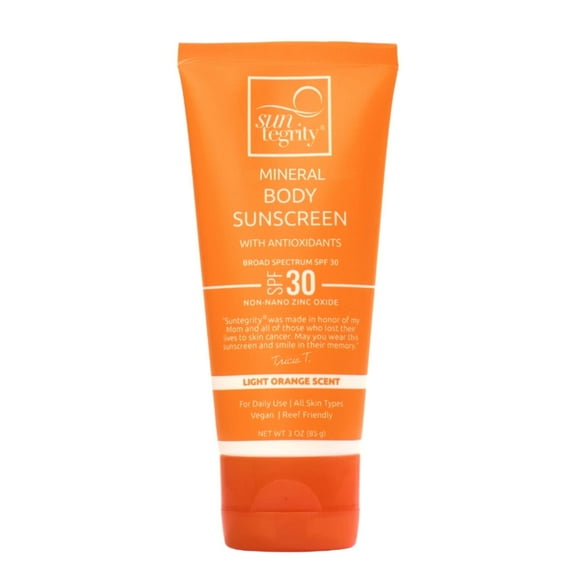 Suntegrity Mineral Body Sunscreen - Broad Spectrum SPF 30 - 3oz