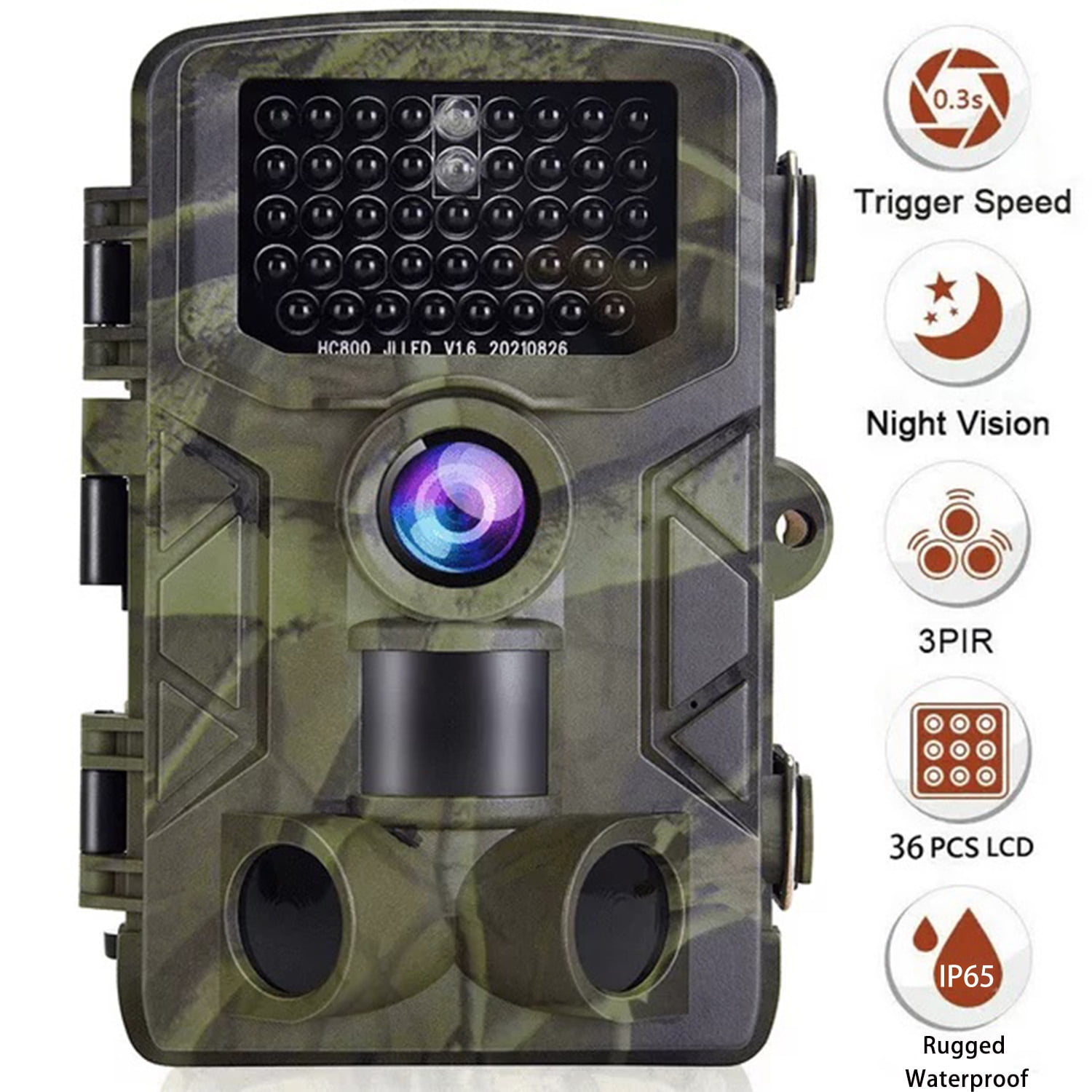 SuntekCam Trail Camera 48MP 4K Game Camera Comes with 32GB SD Card