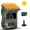SuntekCam Trail Camera Solar Powered 50MP 4K Trail Camera with Night