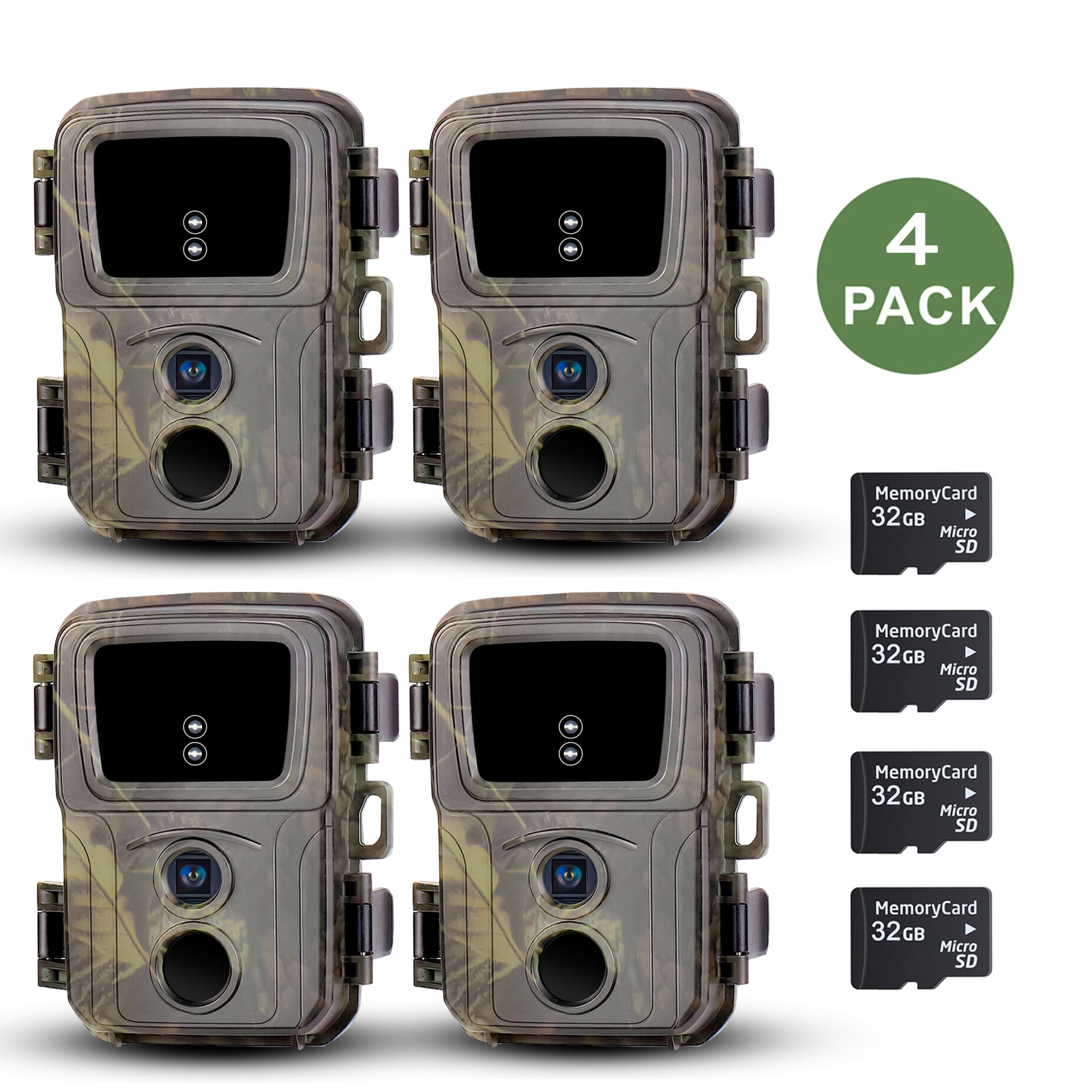 SuntekCam 20MP/1080P Mini Hunting Trail Camera with Digital Screen