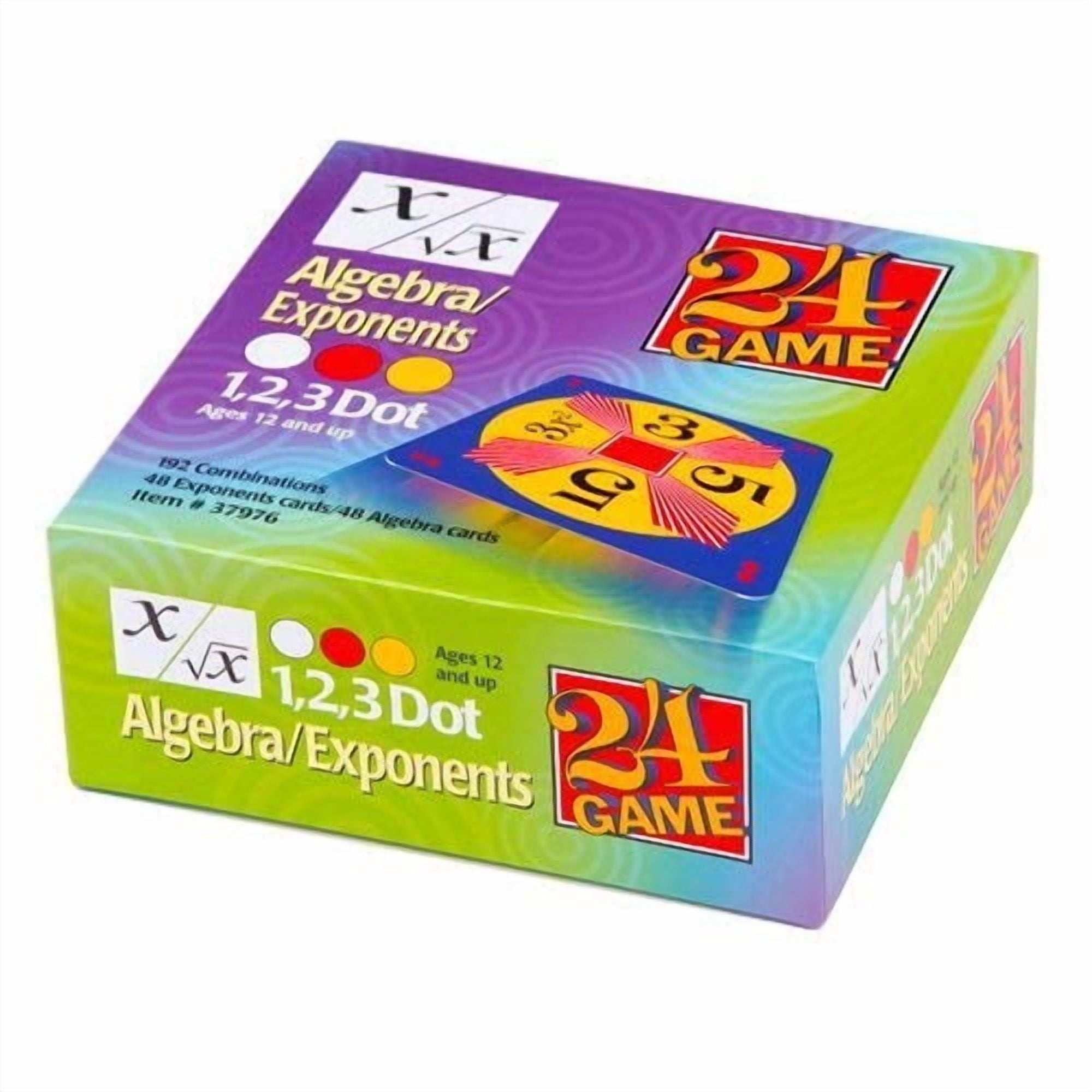 Suntex International 24 Game: Algebra/Exponents (Ages 12