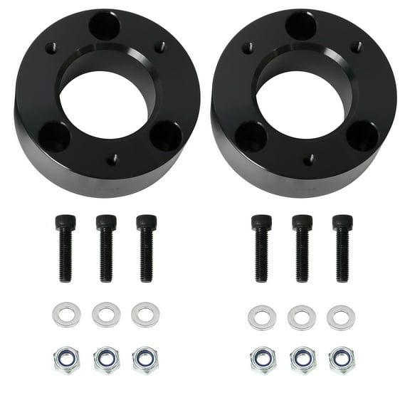 Sunthon 3 inch Leveling Lift Kit Compatible with 2004-2024 F150, Leveling Lift Kit Fit for 2004-2024 F150 2WD 4WD Forged Front Strut Spacers Raise the Front of your F150