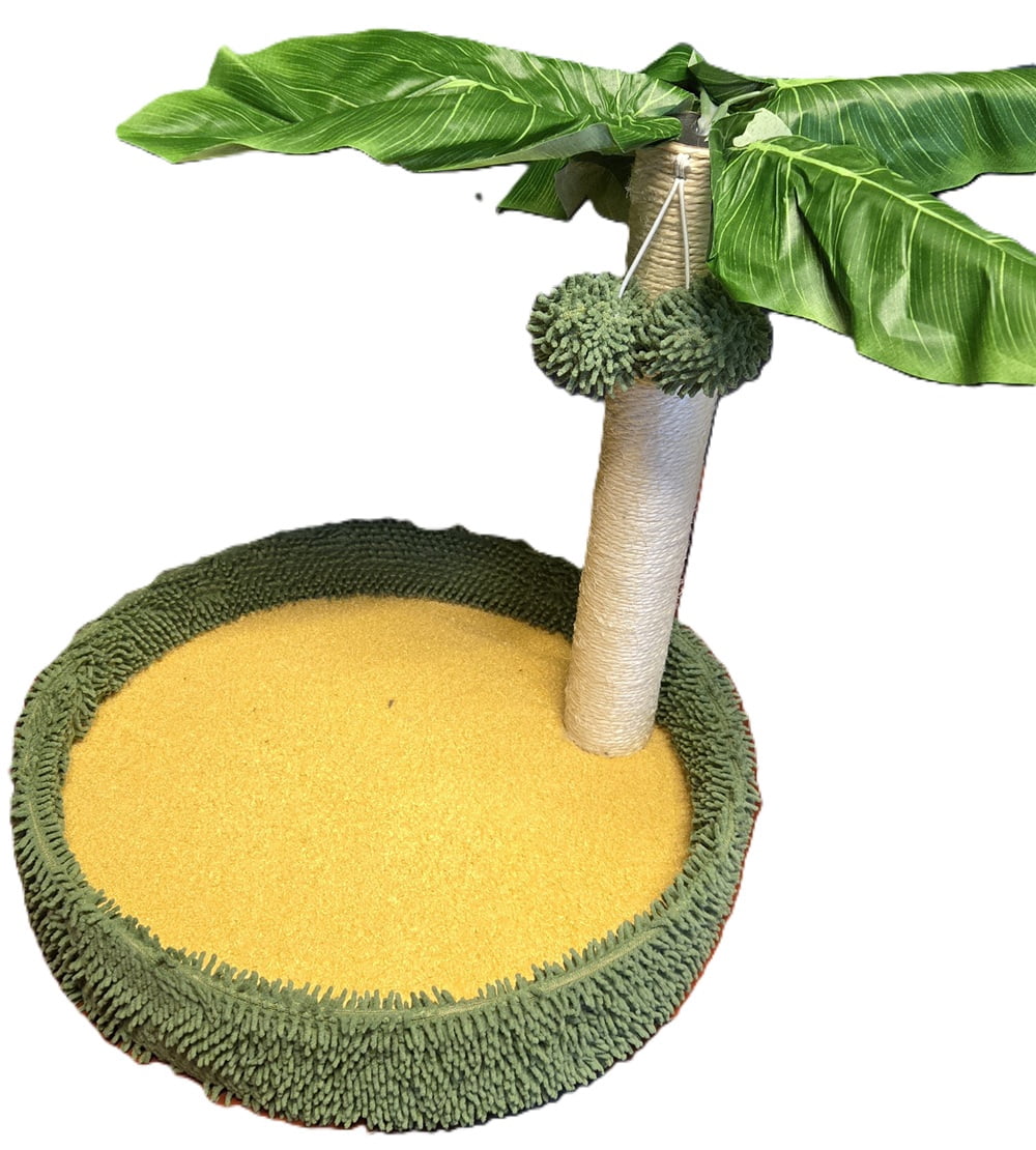 Sunthx Cat Scratching Post For Kittens for Indoors With two Dangling Balls