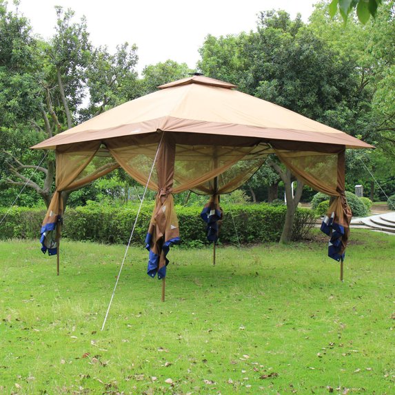 Suntime 12 Ft. W x 12 Ft. D Aluminum Patio Gazebo