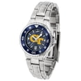 thumbnail image 1 of Suntime ST-CO3-GTY-COMPLM-AC Georgia Tech Yellow Jackets-Competitor Ladies Steel AnoChrome - Color Bezel Watch, 1 of 4