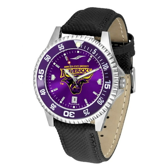 Suntime ST-CO3-MMM-COMP-AC Minnesota State Mankato Mavericks-Competitor AnoChrome - Color Bezel Watch