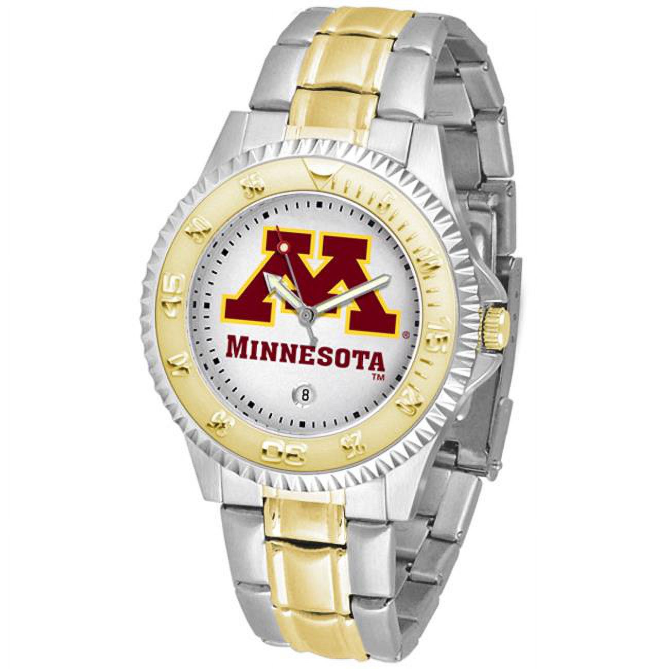 Suntime ST-CO3-MNG-COMPMG Minnesota Gophers-Competitor Two-Tone Watch - image 1 of 2