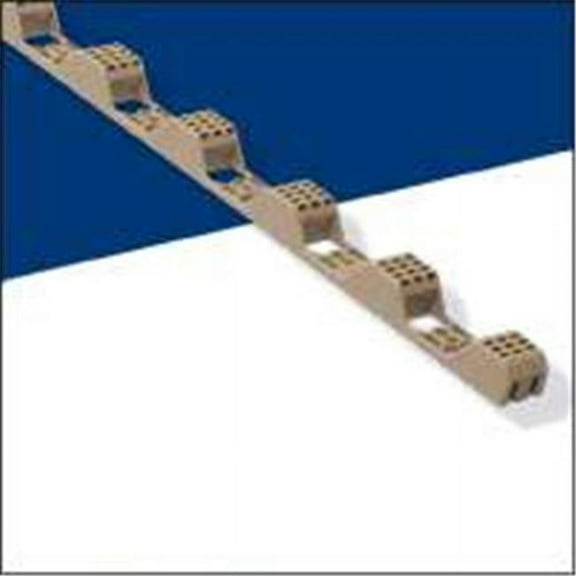 Suntuf 92770 Closure Strip, 2 ft L, 1-3/16 in W, Plastic