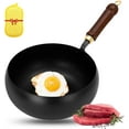 thumbnail image 1 of Suntup Iron Pan, Uncoated Iron Pan, Suntup Frying Pans, 9.45 Inch Hand-Forged Non-Stick iron pans without Coating Durable and Rust-Free, Japanese Non-Stick Pans for Cooking (Hammer Pot), 1 of 10
