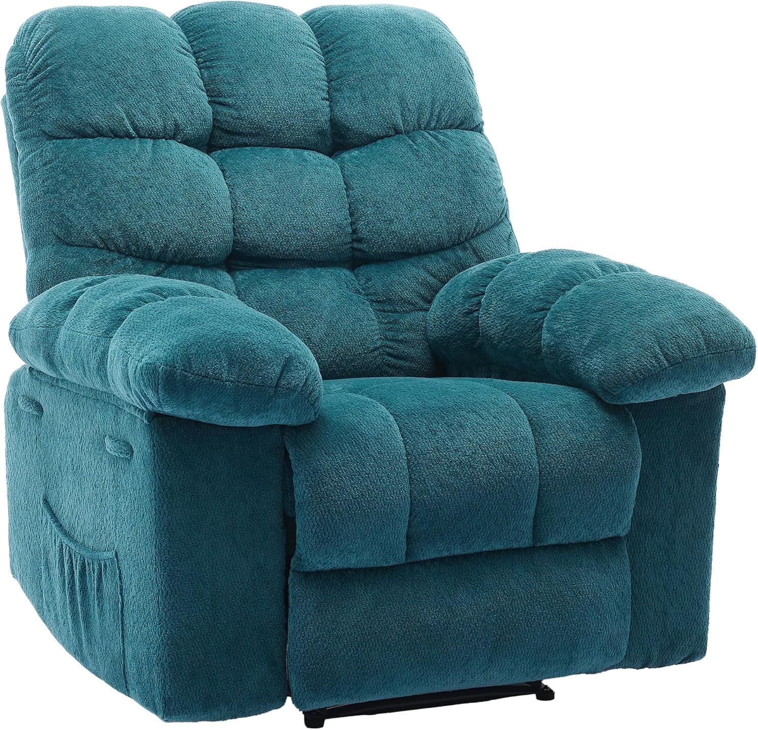 Sunvasagoo Chenille Manual Recliner Chair, 300Lb Capacity, 3 Colors