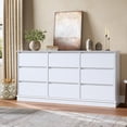 thumbnail image 1 of Sunvasagoo Drawer Dressers for Bedroom, Chest of Drawers with Deep Drawers, Large Dresser for Closet with Wide Top, 1 of 7
