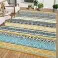 thumbnail image 1 of Sunvasagoo Waterproof Reversible Outdoor Rug – Lightweight Portable Patio MWaterproof Reversible Outdoor Rug – Lightweight Portable Patio Mat for Camping, RV, Deck, Porch – UV & mark Resistant, 1 of 26