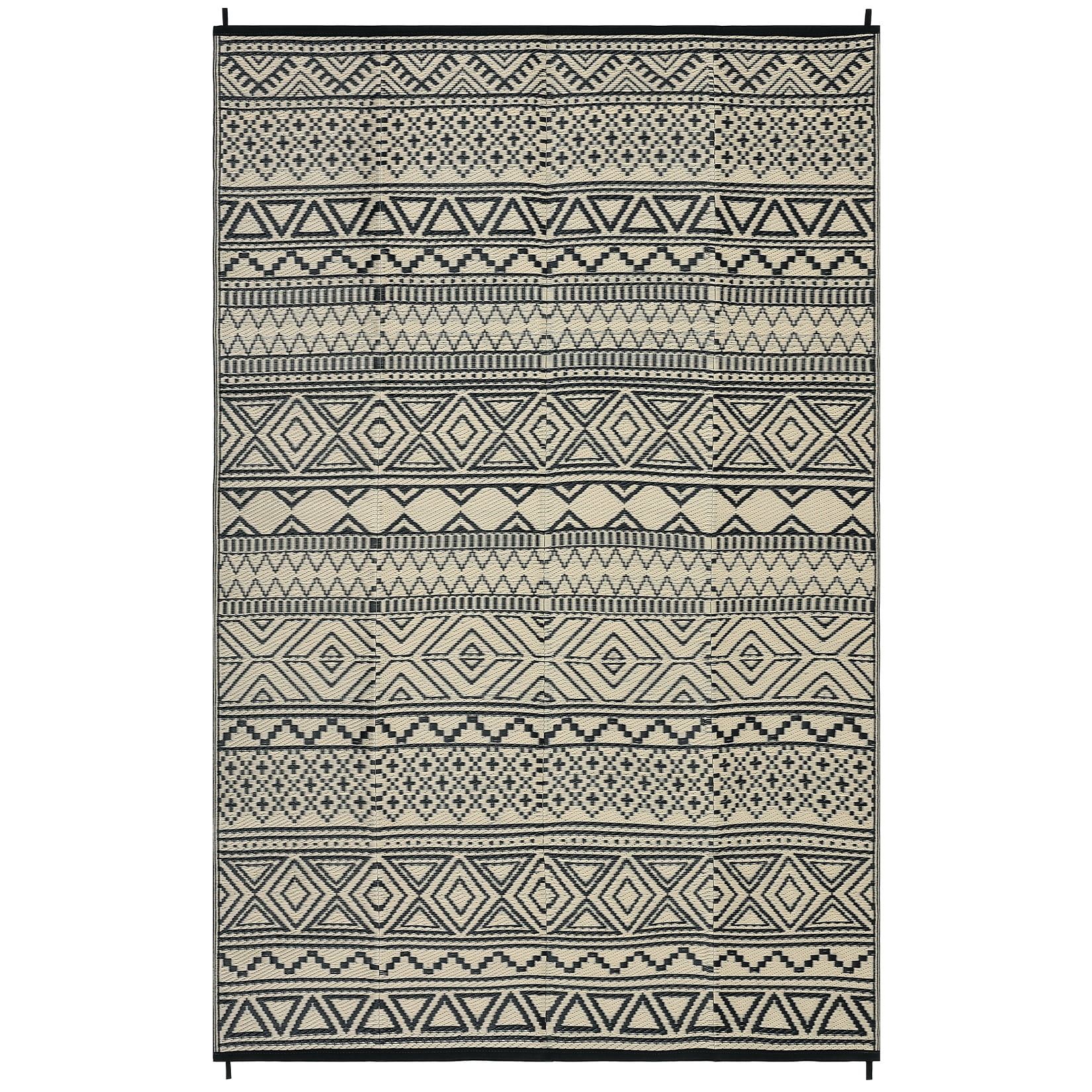 Sunvasagoo Waterproof Reversible Outdoor Rug – Lightweight Portable Patio MWaterproof Reversible Outdoor Rug – Lightweight Portable Patio Mat for Camping, RV, Deck, Porch – UV & mark Resistant