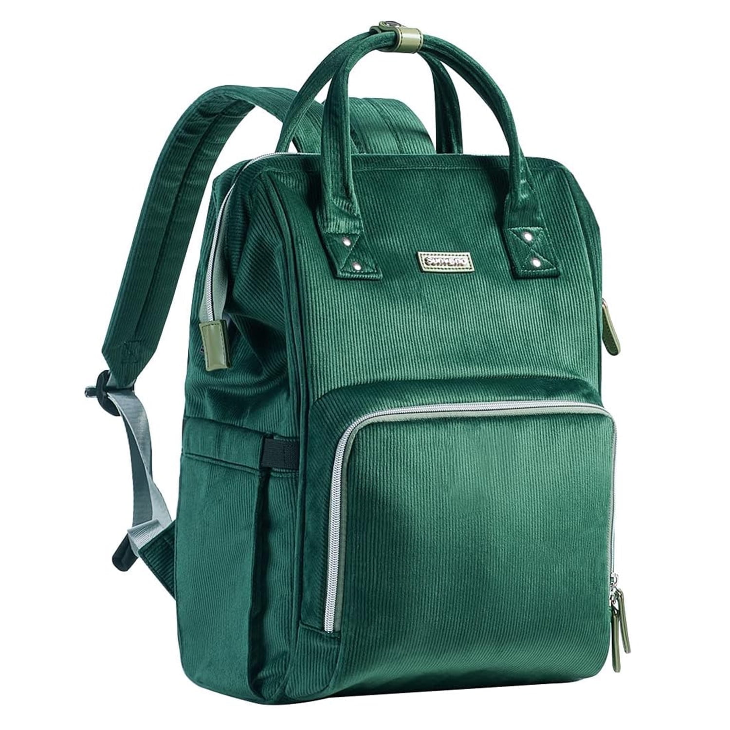 Sunveno Corduroy Diaper Bag with Large Capacity
