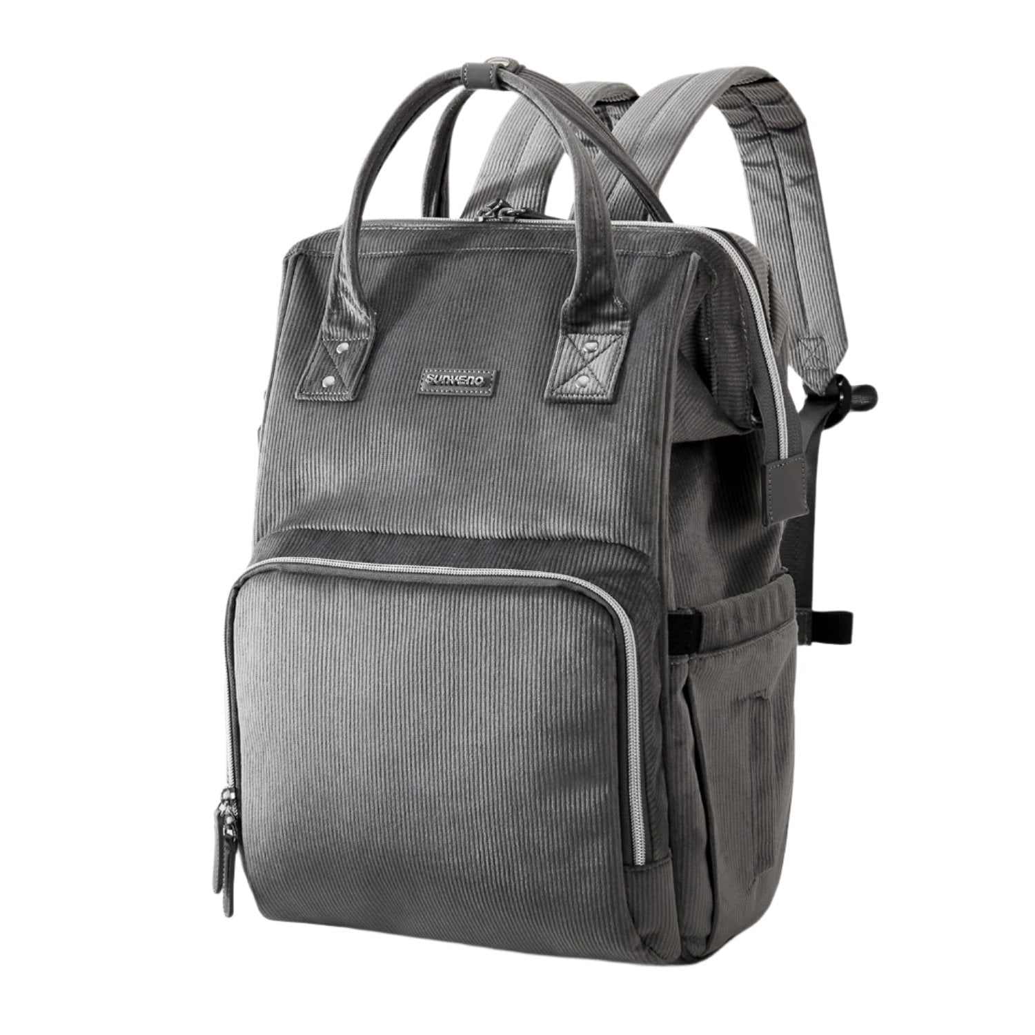 Sunveno Corduroy Diaper Bag, Water-Resistant