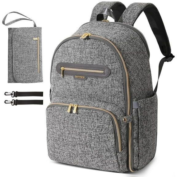 Sunveno Foldable Diaper Backpack, Wide Opening, Large Disposable Diaper Bags