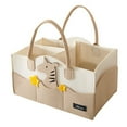thumbnail image 1 of Sunveno Foldable Polyester Nursery Diaper Caddy Organizer for Infant with Zebra, 1 of 10