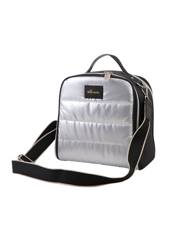 Insulated Double-Layer Lunch Bag – Foldable, Leakproof, Thermal Food Storage Tote for Work, School & Travel