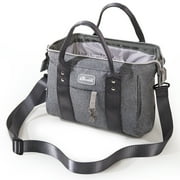 حقيبة حفاضات صغيرة من Sunveno Crossbody مع جيوب للزجاجات خفيفة الوزن ضرورية للاستخدام اليومي