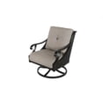 thumbnail image 1 of Sunvilla Somerset Wicker Swivel Patio Lounge Chair in Shale, 1 of 1