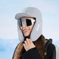 thumbnail image 1 of Sunvit-Panties Adjustable Winter Hat Women and Men, 3-in-1 Acrylic Windproof Hat with Face Mask & Ear Muffs, Free Size for Adults, Gray,Size Free Size, 1 of 2
