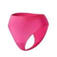 thumbnail image 1 of Sunvit-Panties Juniors High Waisted Seamless Briefs - Nylon Spandex Blend, Pink, Size S - Side Cutout, No Panty Lines, Comfortable for Daily Wear, 1 of 2