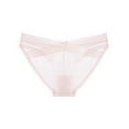 thumbnail image 1 of Sunvit-Panties Juniors Sheer Mesh Lace Bikini Panty - Low-Rise, Stretchy Soft, Pink, Size S - Great for Daily & Romantic Date Wear, 1 of 2