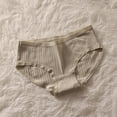 thumbnail image 1 of Sunvit-Panties Juniors Soft Breathable Cotton Briefs - Mid-Rise, No Ride-Up, Non-Irritating Waistband, Gray, Size M - Everyday Comfort Underwear, 1 of 3