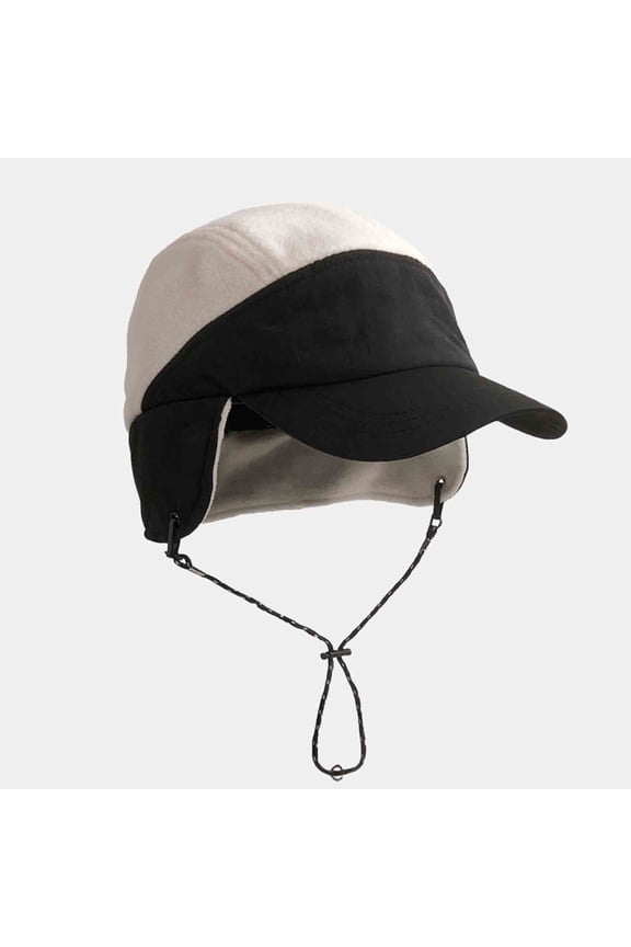 Women and Men Beige UPF 50+ UV Protection Hat - 100% Polyester Convertible Earflaps with Adjustable Chin Strap, Curved Brim Outdoor Multi-Season Cap,Size Free Size