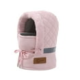 thumbnail image 1 of Sunvit-Panties Women and Men Pink Winter Hat with Face Cover & Neck Gaiter - Faux Faux Fur Lined, Windproof, Reflective Strip, Adjustable Drawstring, One Size,Size Free Size, 1 of 1