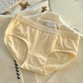 thumbnail image 1 of Sunvit-Panties Womens Cotton Bikini Briefs - Beige, Size L, Soft Breathable Daily Wear Underwear, Sensitive Skin-Friendly, Cute Cloud Embroidery, 1 of 3