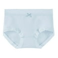 thumbnail image 1 of Sunvit-Panties Womens Cotton Mid-Waist Underwear - Size XL, Light Blue | Lace Trim, Bow Accent, Breathable & Skin-Friendly for All-Day Daily Wear, 1 of 2