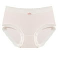 thumbnail image 1 of Sunvit-Panties Womens Cotton Panties Mid-Rise Lace Trimmed - Size XL, Pink, Breathable All-Day Comfort, Soft Non-Constricting Waistband for Everyday Wear, 1 of 2