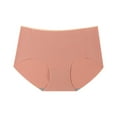 thumbnail image 1 of Sunvit-Panties Womens Seamless Mid-Rise Underwear - Pink, Size 2XL - No Panty Lines, Anti-Chafing - Soft Nylon with Hygienic Crotch Lining for Daily Wear, 1 of 2