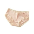 thumbnail image 1 of Sunvit-Panties Womens Soft Cotton Mid-Rise Panties - Pink, Size XL - Breathable, Ribbed Texture, Everyday Comfort with Smooth Silhouette & Soft Binding Edges, 1 of 2